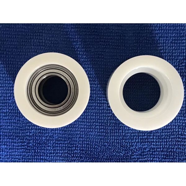 Керамические изделия Zro2 отслеживают аксессуары колеса для железнодорожной конвейерной ленты деятельности