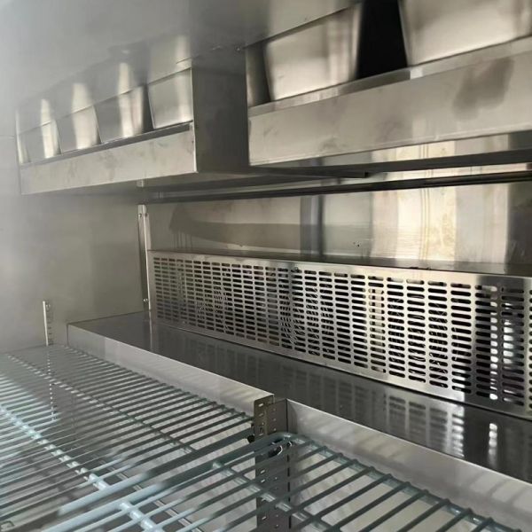 Commercial Sandwich Preparation Table With Fridge Air Cooling