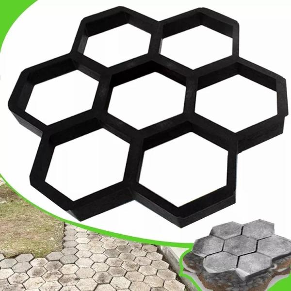 Custom Polyurethane Stone Pattern Concrete Stamp Liquid Silicone for Stamped Concrete Moulds Printing Mat Molds