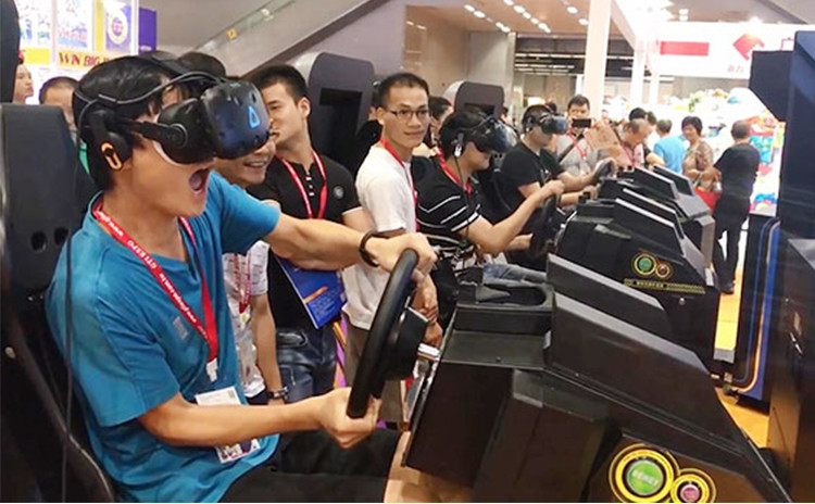 9d Vr Игровой автомат Автомобильный гоночный симулятор для тематического парка виртуальной реальности