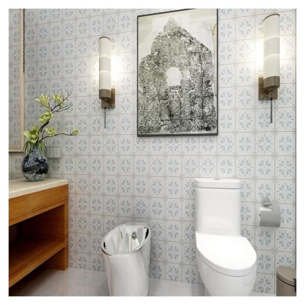PVC Removable Self-Adhesive Wallpaper Brick Design for Home Decoration Wallpaper Rolls