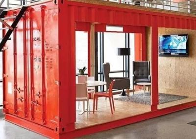 Petite exposition commerciale de récipient d'expédition de 20 généralistes de mobile provisoire