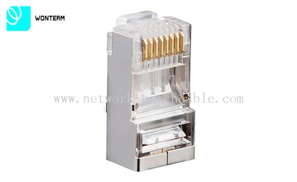 RJ45 8P8C Connector Shielded Modular Plug for Cat6 Patch Cord