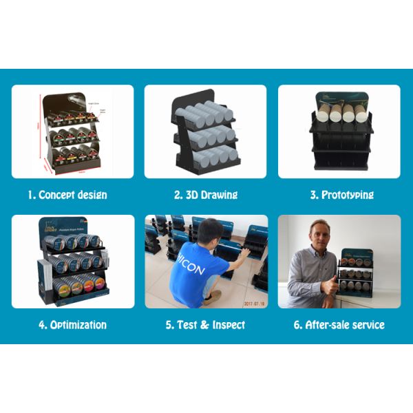 Drive Sales Food Store Supply Metal Display Rack Tiered Crisp Sauce Display Stands