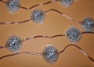 Diodo emissor de luz do diâmetro 6pcs dos módulos 56mm do pixel do diodo emissor de luz de Smart Rgb da tampa do diamante WS2811 para dentro