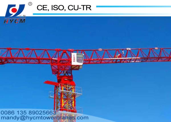 Topless Tower Crane 22ton Large Tower Crane in Power Plant QTP8035 Price