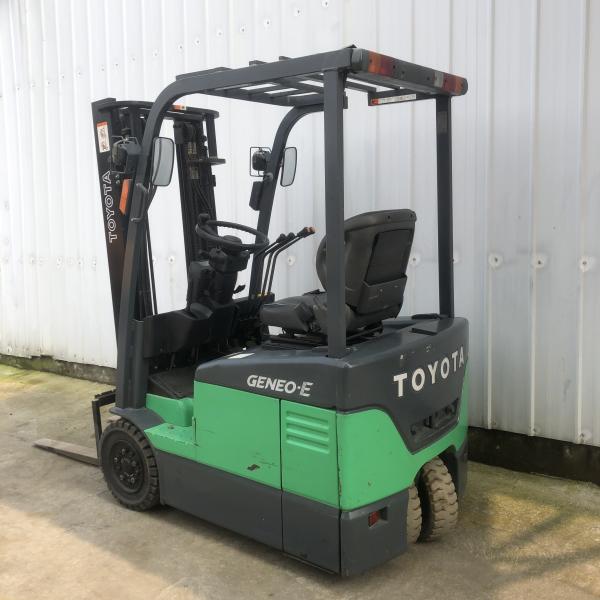 Japan Original 1.5ton Forklift Used TOYOTA 15 Three Wheel Forklift Lifting Height 3000mm