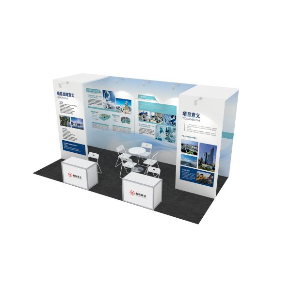 3X6X3.5M Modular Shell Scheme Stand For Exhibition Booth and Tradeshow Event
