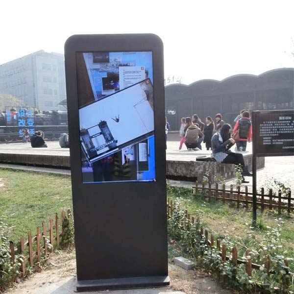 Реклама цифров нержавеющей стали на открытом воздухе экранирует угол наблюдения 178 погодостойкий