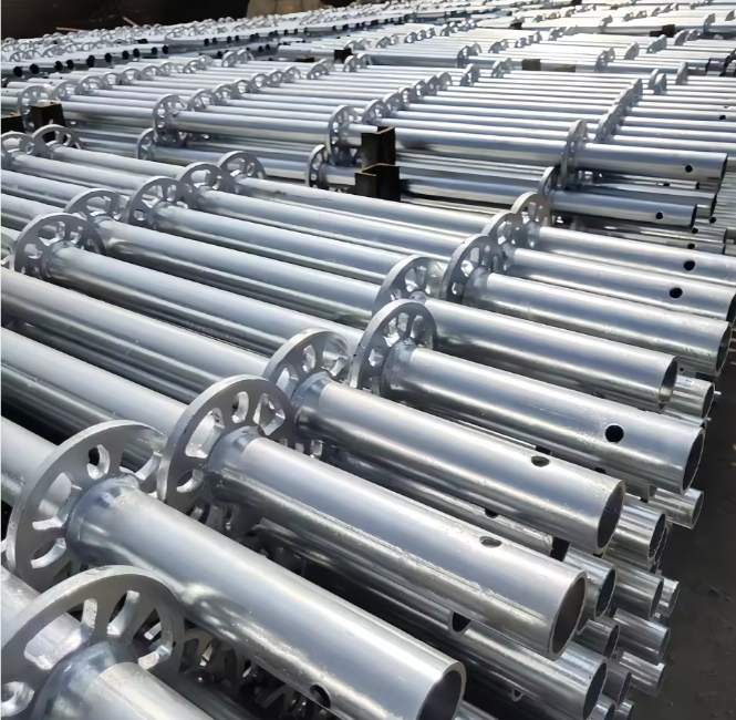High Strength Mobile Scaffolding System with 500 kg Load Capacity, Adjustable up to 10 meters and Tool-free Quick Assembly