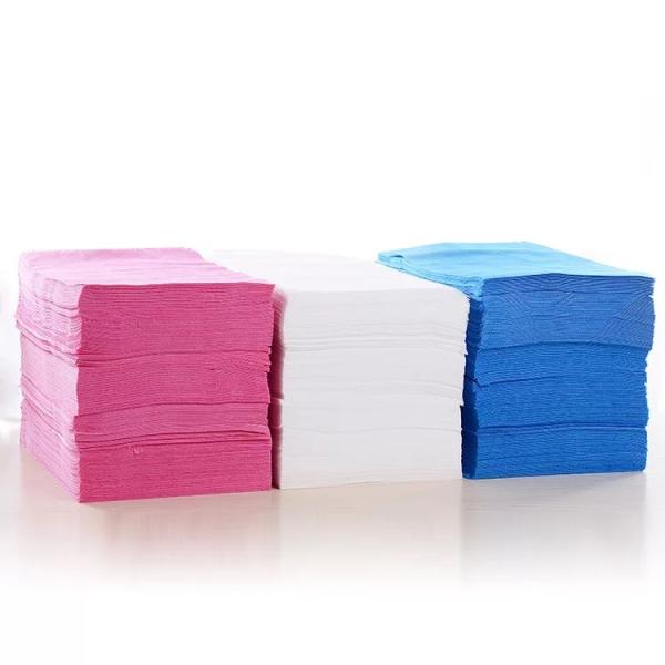 180x80cm Disposable Bedsheet Roll , 20gsm Massage Bed Sheet Cover With Face Hole
