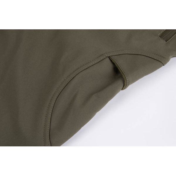Men's Fleece Lined Outdoor Cargo Pants with Zip Pockets and Stretch Fabric for Comfort