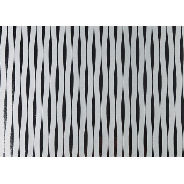Nonwoven Lounge room Modern Striped Wallpaper Household Wet embossed Eco friendly
