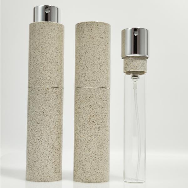 8ml 10ml 15ml 20ml Empty Custom Refillable Degradable Material Travel Cosmetic Twist Perfume Atomizer
