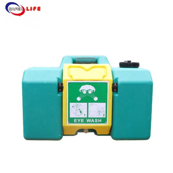 Portable Emergency Eye Wash Station Shower Station For Dental Office Science Laboratory