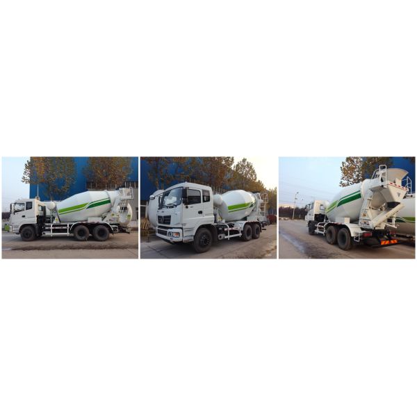 6x4 Heavy Duty Concrete Mixer Truck 8 - 12m3 Capacity With Cummins Engine