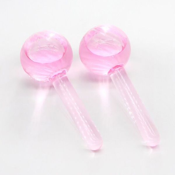 Blue Facial Roller Cold Skin Massagers for Facials Green Ice Globes Cooling and Tightening Massage Device