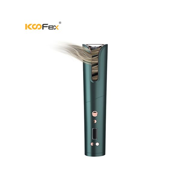 беспроводной портативный автоматический дисплей LCD сцены Curler волос 9600mAh Multi