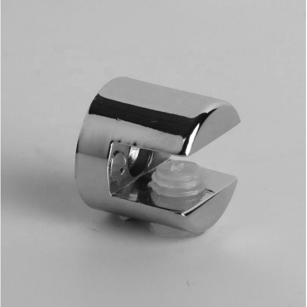 Glass Shelf Support Holder Bracket for Furniture Cupboard Zinc Alloy Glass Bracket