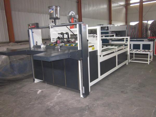 Semi-Automatic Paperboard Folding Gluer for Carton Box Assembly and Packaging Solutions
