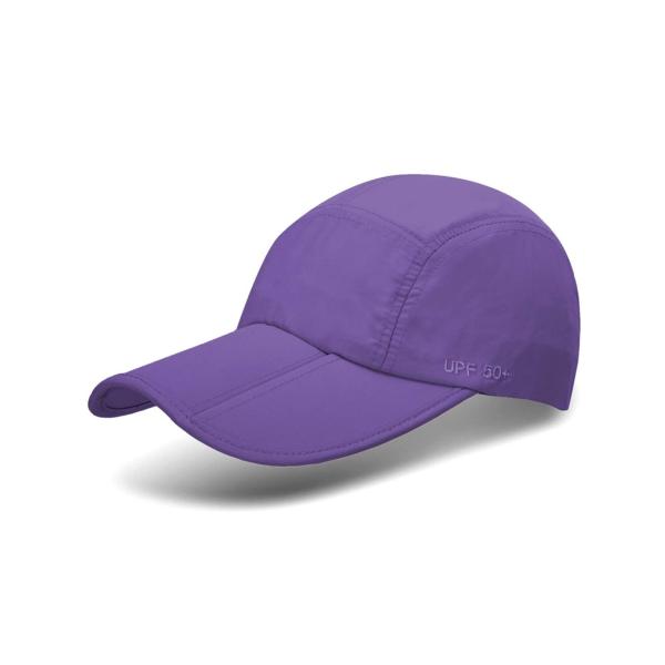 Easy To Carry Foldable Running Cap Lightweight Quick Dry Women'S Fitness Hats