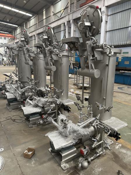 SUS316L Full Automatic Ribbon Dyeing Machine Exhaust Dyeing Machine