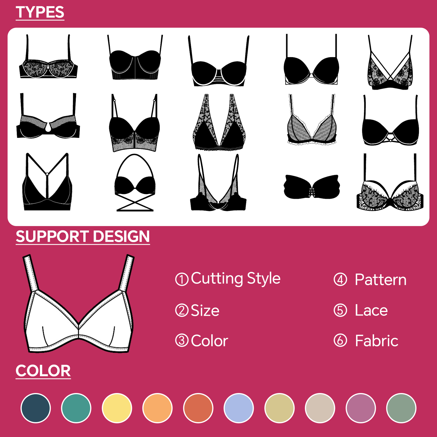 Quick - Dry Supportive Translucent Jelly Push Up Bra For Daily Wear