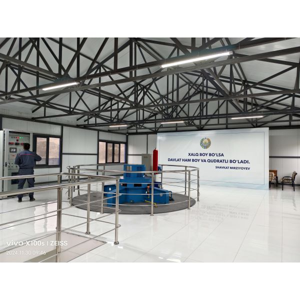 ISO Certified Francis Hydro Turbine with 50KW-2MW Customizable Power and Factory Direct Supply