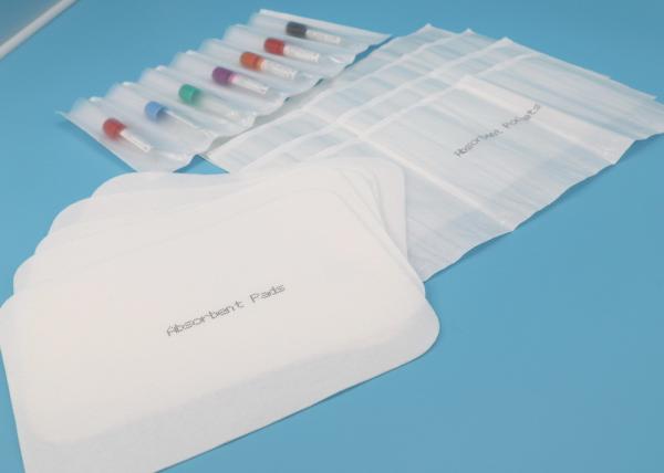 Luva absorvente do bolso de 7 baías para o transporte médico do espécime
