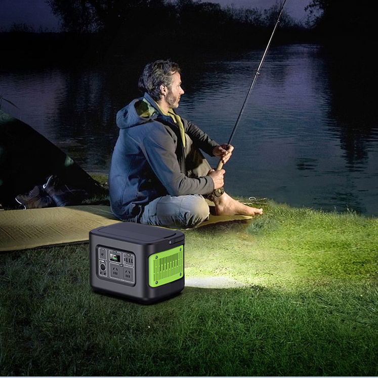 tipo portátil C de Mini Home Backup Generator With USB de la batería del hogar de la CA Lifepo4 de 400w DC