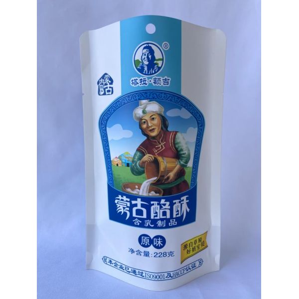 Metalised Stand Up Food Pouches Clear Window Kraft Paper Food Bag