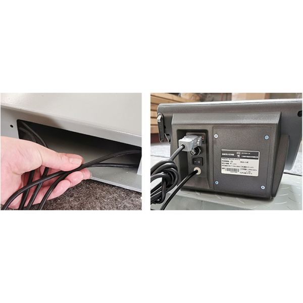 Básculas digitales LED para pesaje de ganado de 1 tonelada con jaula, rendimiento estable, báscula industrial de piso para trabajo pesado