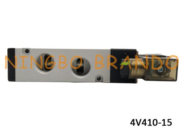 4V410-15 1/2 5 Way 2 Position Single Pneumatic Solenoid Valve AirTAC Type 400 Series