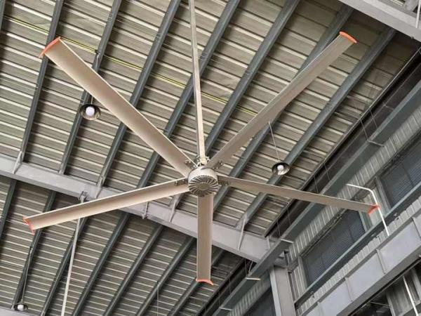 16ft/5m Large HVLS Low Noise Large AC Motor Fan Industrial Ceiling Fan 220/380V