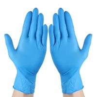 Gants à base de nitrile à l'épreuve de l'eau antistatique sans poudre pour les environnements sensibles