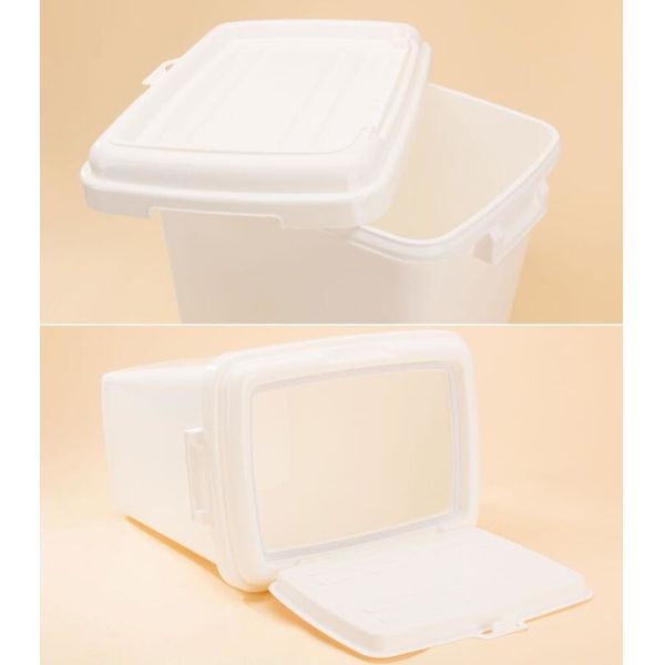 собачья еда распределителя ведра тары для хранения корма для домашних животных 40Л 15кгс 17льбс высококачественная запасенная подгонянная может положить в коробку для кота собаки