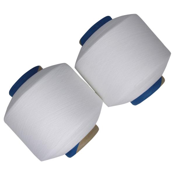 50 24 Poly Cationic Polyester Dyeable Spun Yarn Woven Spandex Fabric Suppliers
