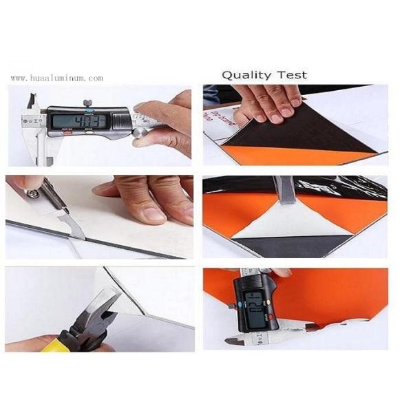 PE Coated 3mm Aluminium Composite Panel Sign Board For Apartment