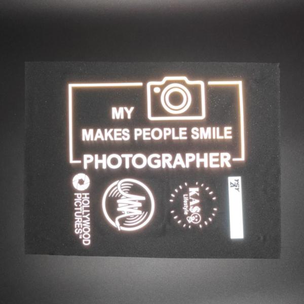 Pes Film Reflective Vinyl Heat Transfer Sticker For Sportswear Label 