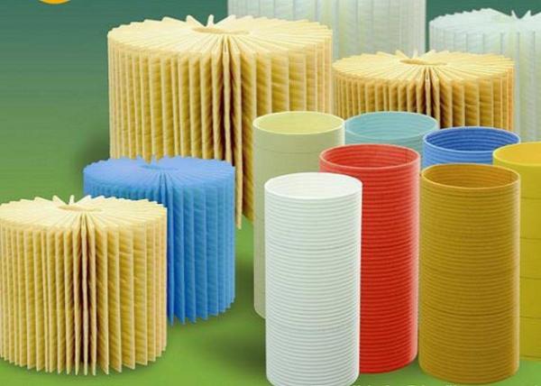 130 g/M2 Yellow Filter Material Solidified Fuel Filter Paper