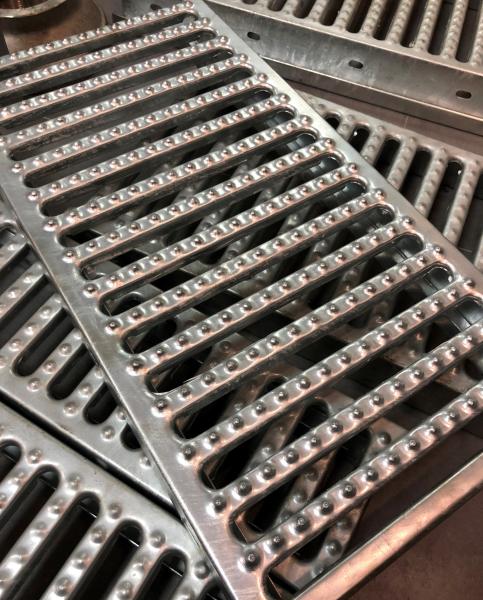 Q235 Carbon Steel United Interlock Planking Grating System