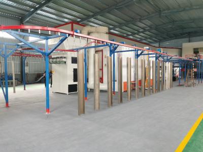 Automated Powder Coating Production Line Durable Eco-Friendly Coating