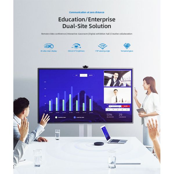 55''65''75''85''86''All-in-One Conference Tablet TV LCD Electronic Whiteboard Interactive Teaching Machine Anti-explosion