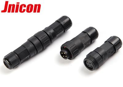 4 Poles Waterproof Male Female Connector , Plastic Circular Plastic Connectors
