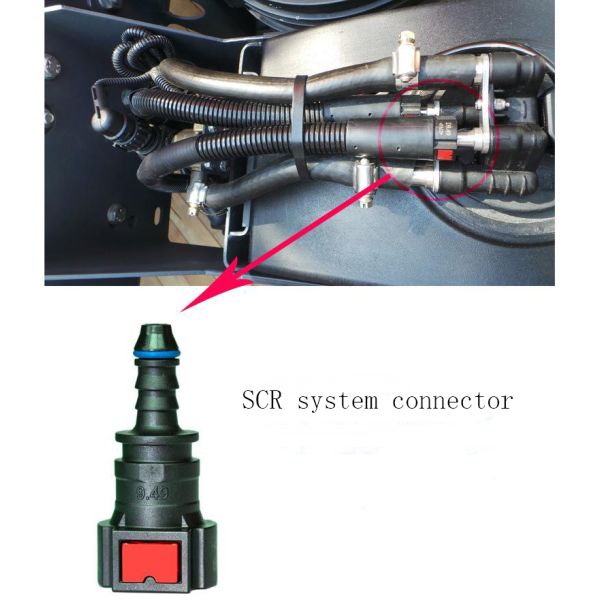 Нагревательный шланг для SCR AdBlue в очистке отработавших газов