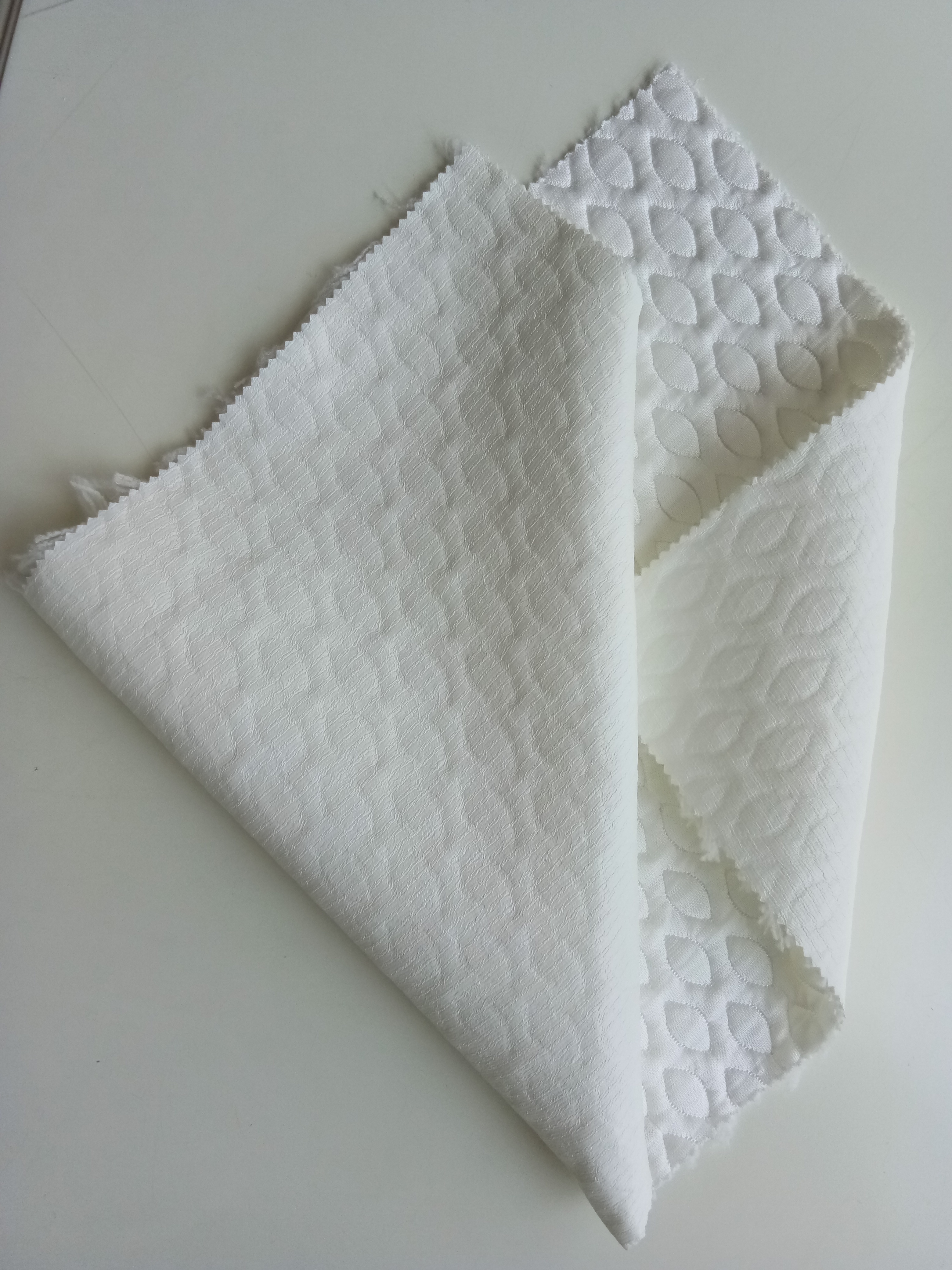 Breathable Waterproof Spandex Fabric Waterdrop Cooling Air Layer Fabric For Mattress Protection