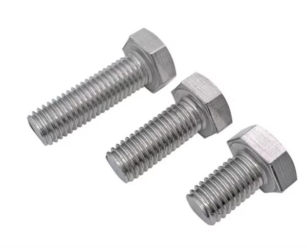White NXF 2205 Duplex Stainless Steel DIN933 M6*20 Grade D6 Washed Hex Head Bolts for Machinery Stock