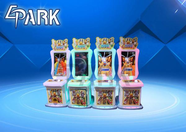 Indoor carnival games hardware subway parkour kids handheld running game out toys machine