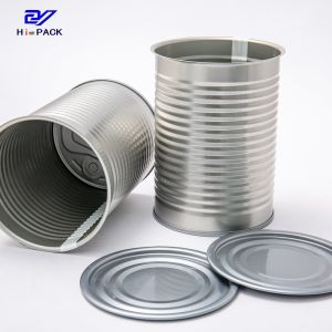 Food Safety Milk Powder Tinplate Can Round Metal Tin Can 800 Gram With Aluminum Foil
