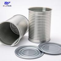 Sécurité alimentaire Lait en poudre Boîte en fer blanc ronde Boîte en fer blanc métallique 900 grammes Avec feuille d'aluminium